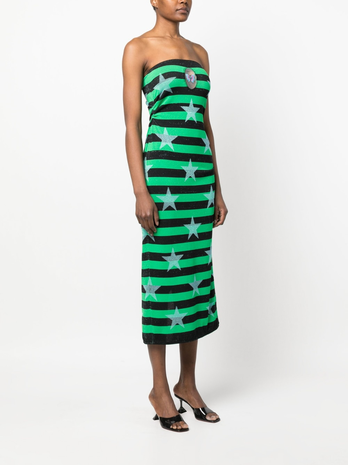 cross back midi dress Delaney Crisscross Back Dress