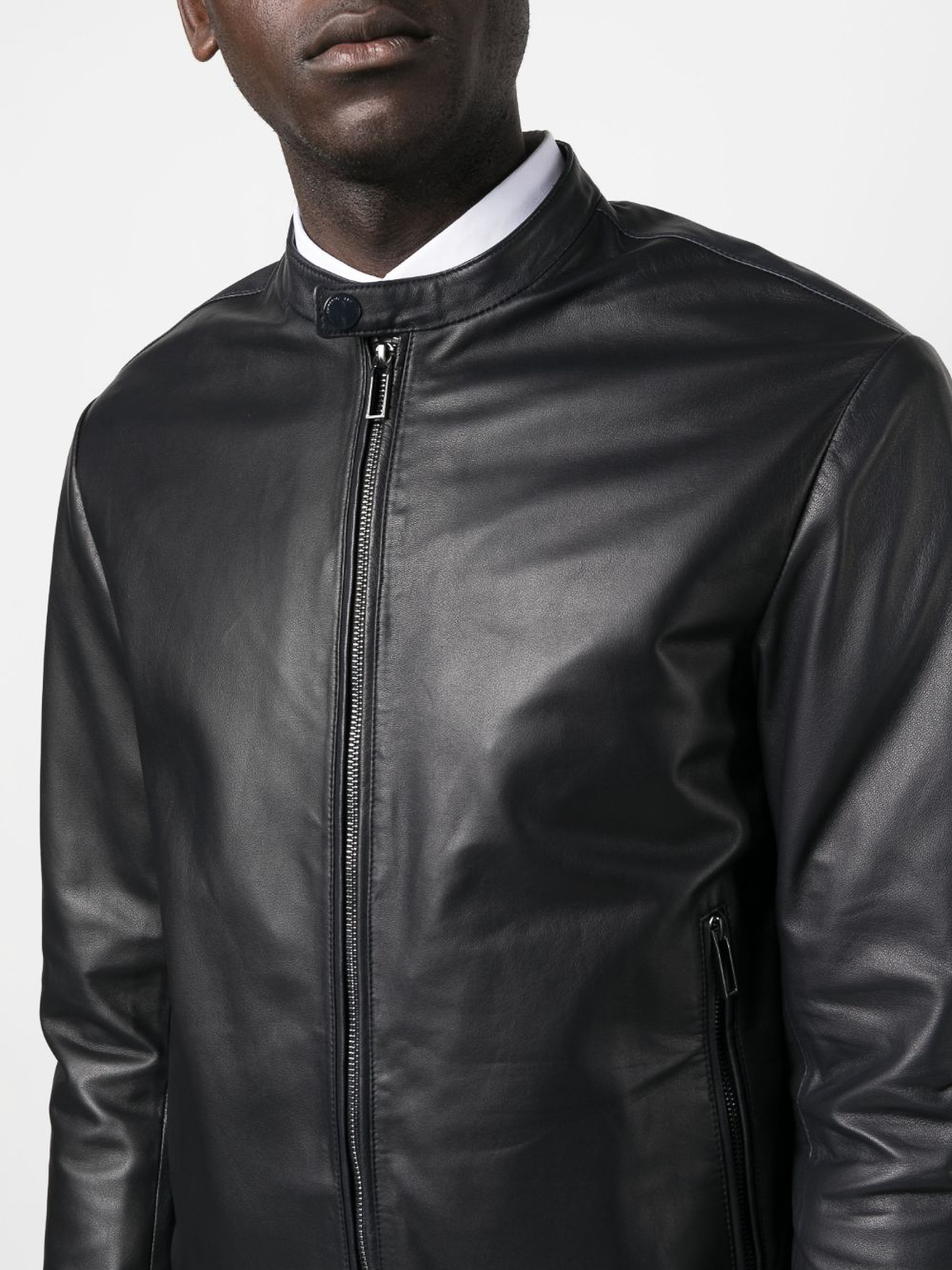 Leather jacket Emporio Armani - Leather jacket - D41R74D1P7C920