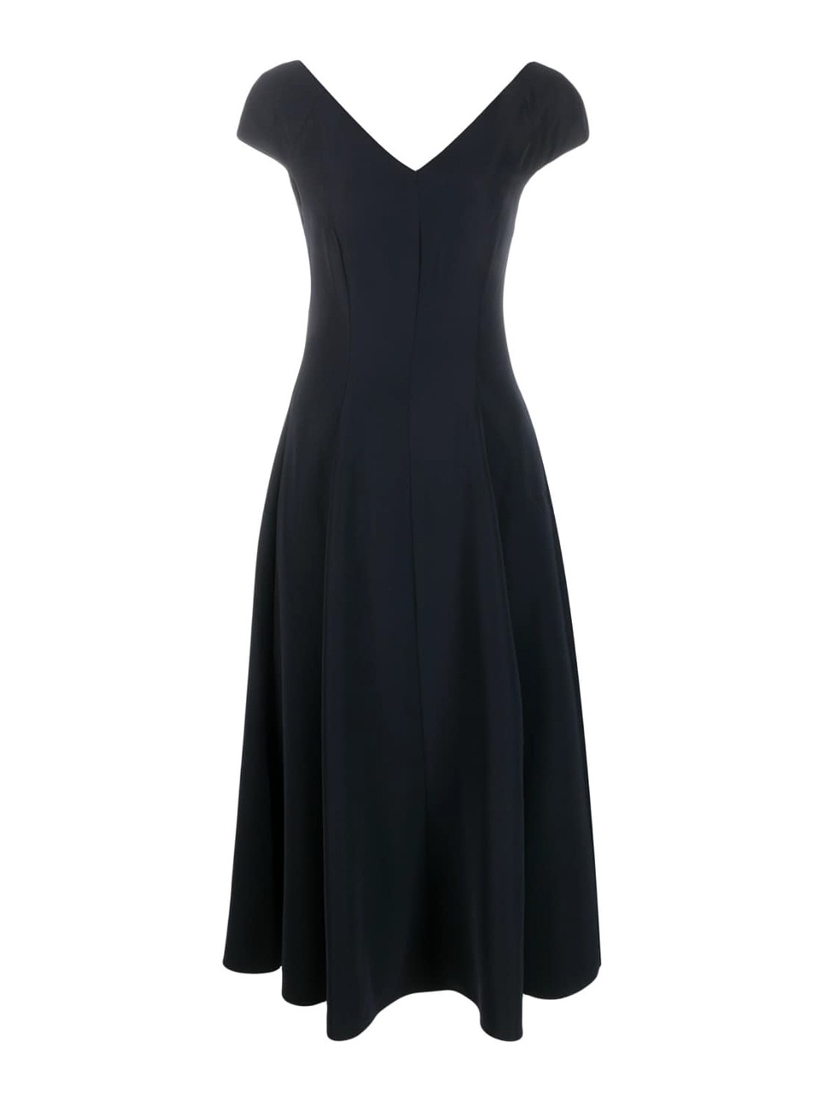 Emporio Armani Cut-out back dress - Blue - Women|D4NA1F2NWAZ0926