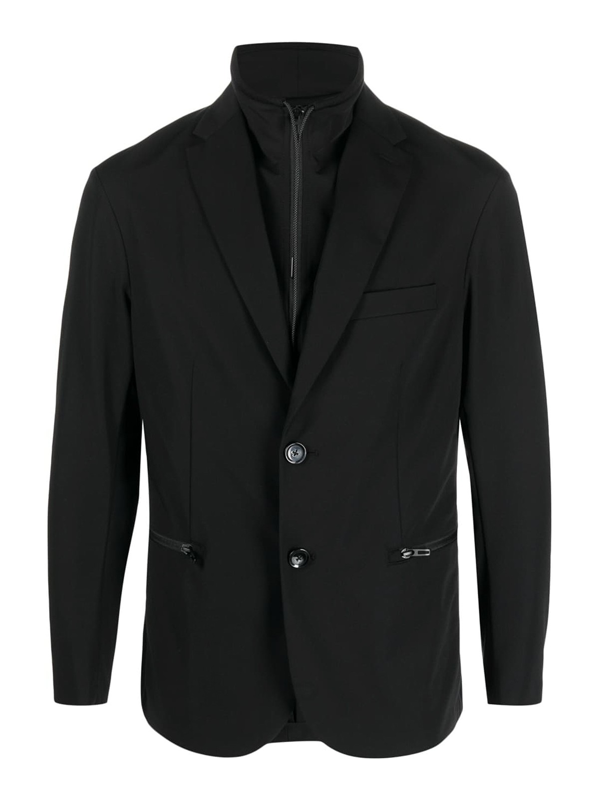Emporio Armani Nylon jacket - Black - Men|3R1GL81NNIZ0999