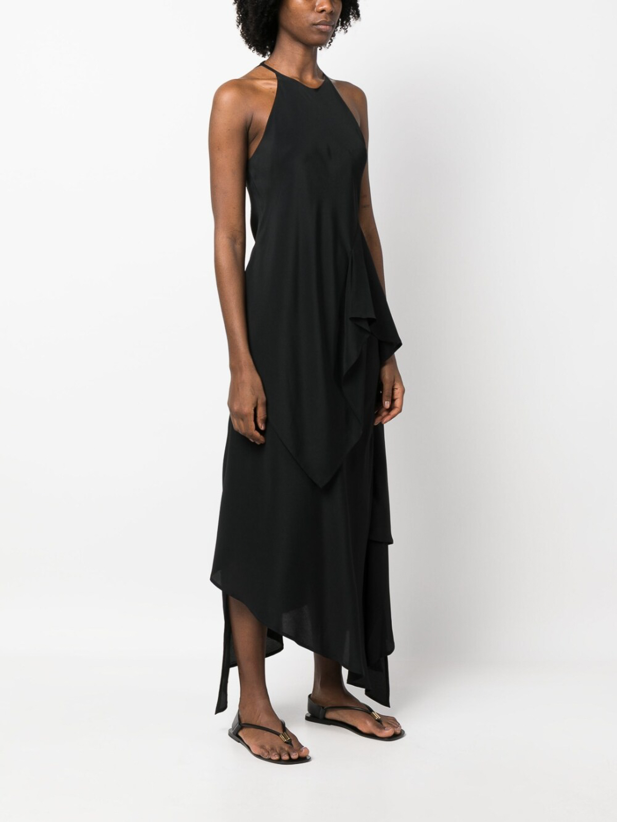 Erika Cavallini Asymmetric long dress