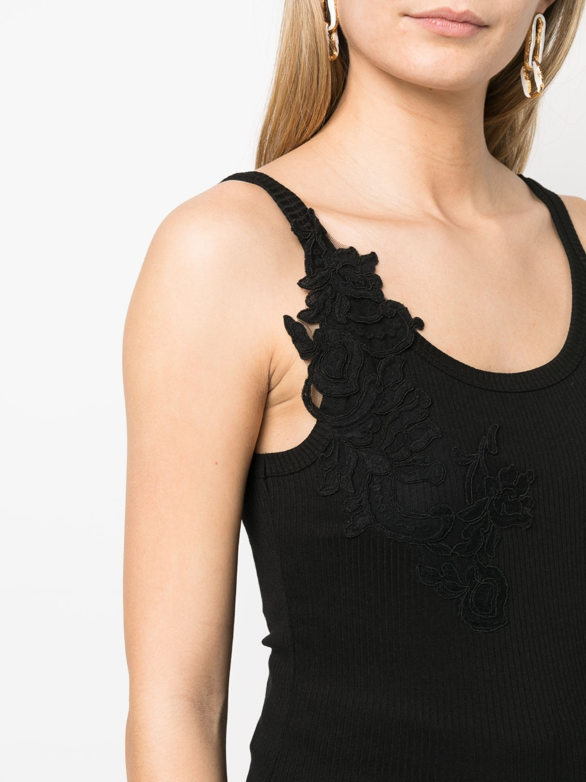 Tops & Tank tops Ermanno Scervino - Embroidered top - D42EL005EK0MF099