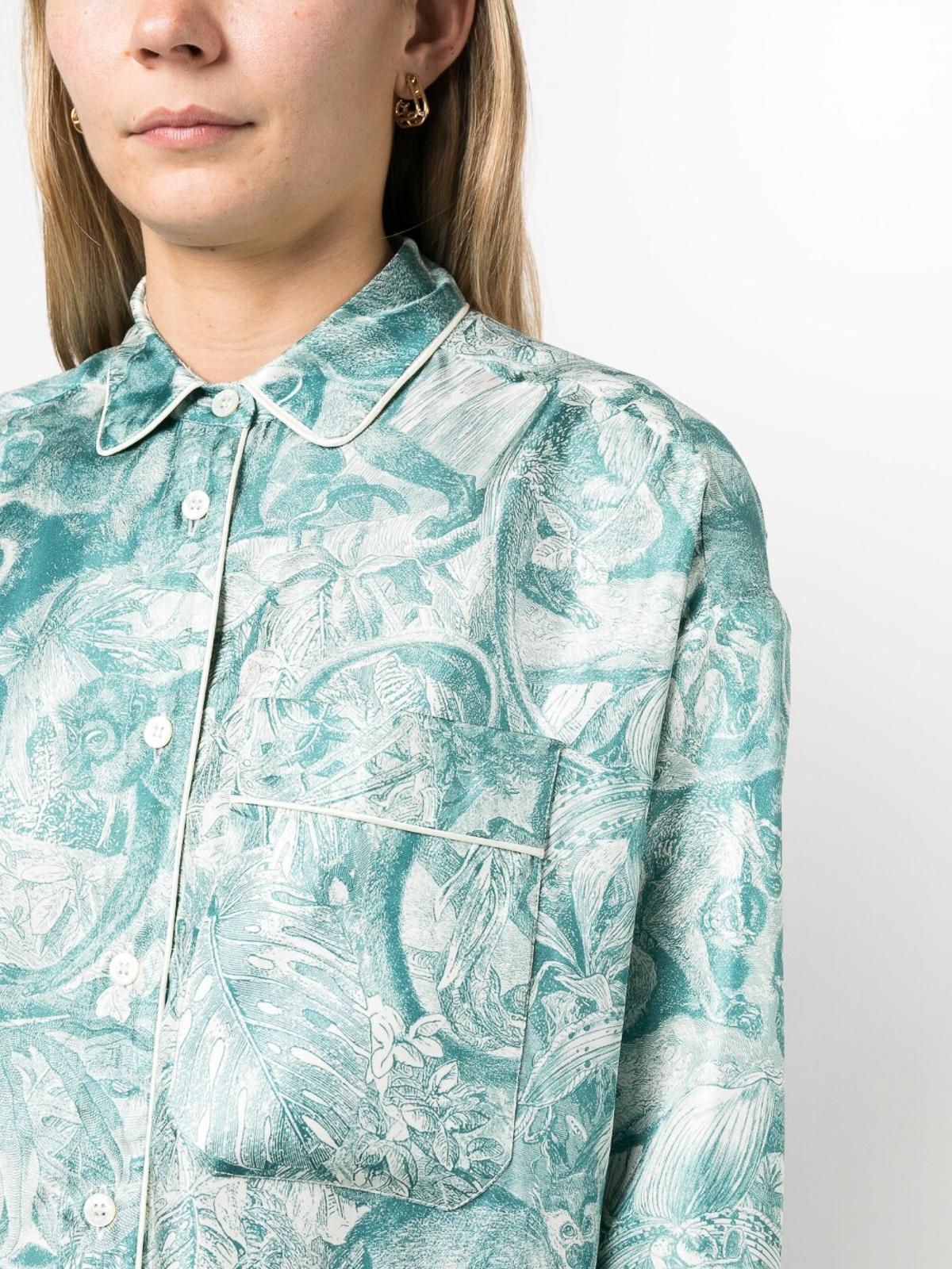 Shop F.r.s For Restless Sleepers Camisa - Azul In Blue