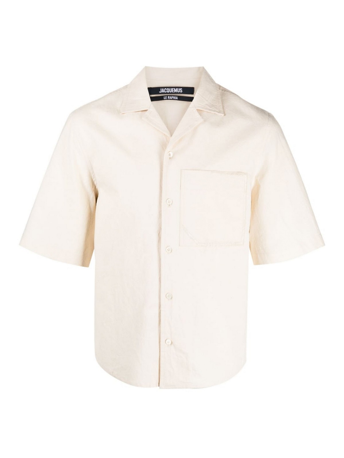 Jacquemus La Chemise Cordao In White