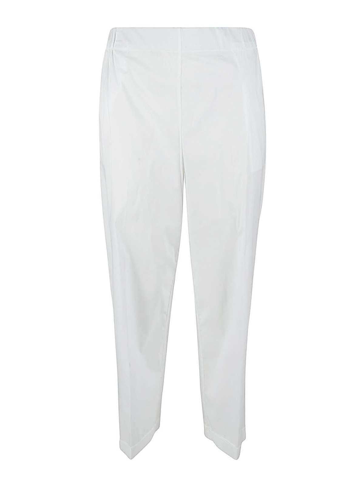 Straight leg jeans Liviana Conti - Cotton blend cropped trousers ...