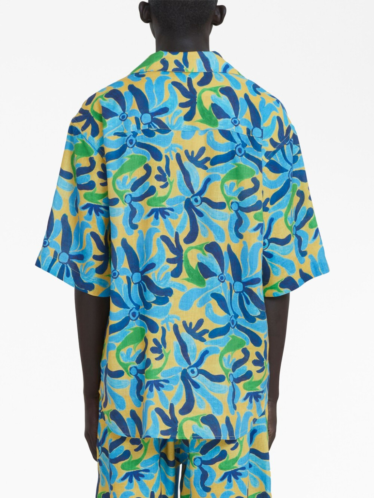 Shop Marni Printed Shirt In Multicolour