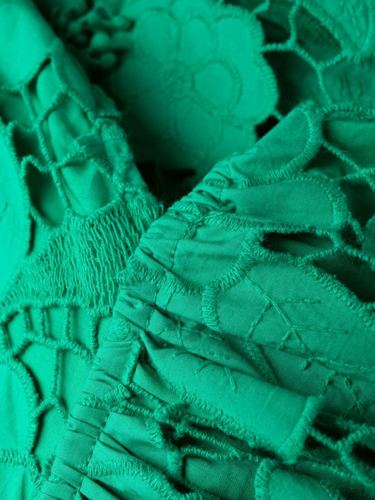 aya muse dress green Bubbleroom occasion – Lace Long Sleeve Midi Dress – campaign-outlet – Green main image 1