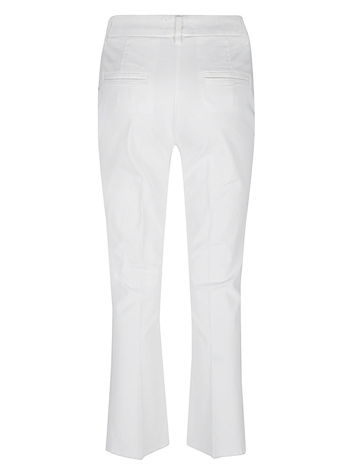 Shop Via Masini 80 Jeans Acampanados - Blanco In White