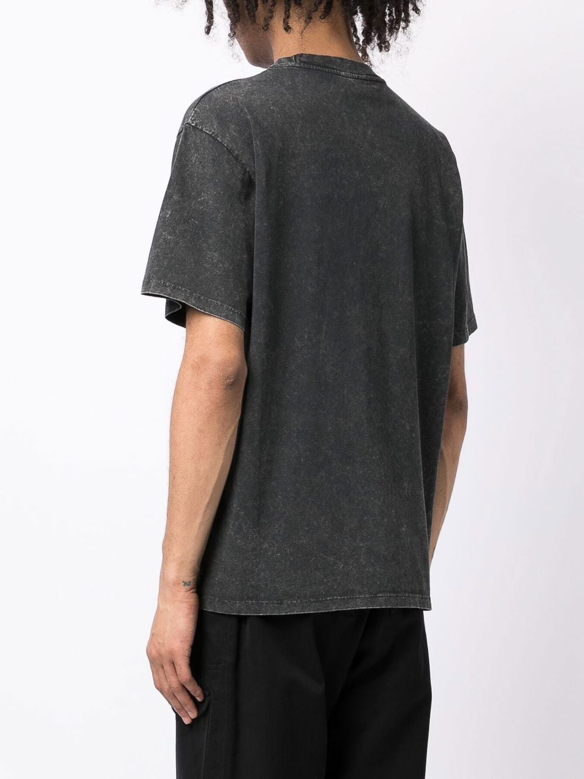 Shop Aries Cotton T-shirt In Grey