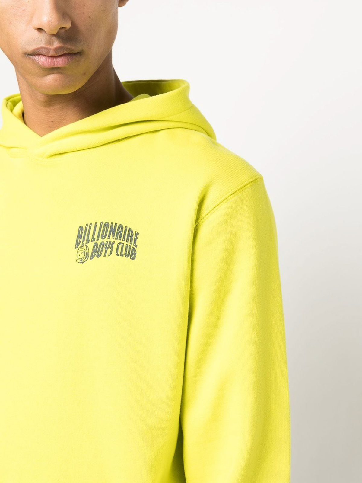 Shop Billionaire Logo Hoodie In Yellow