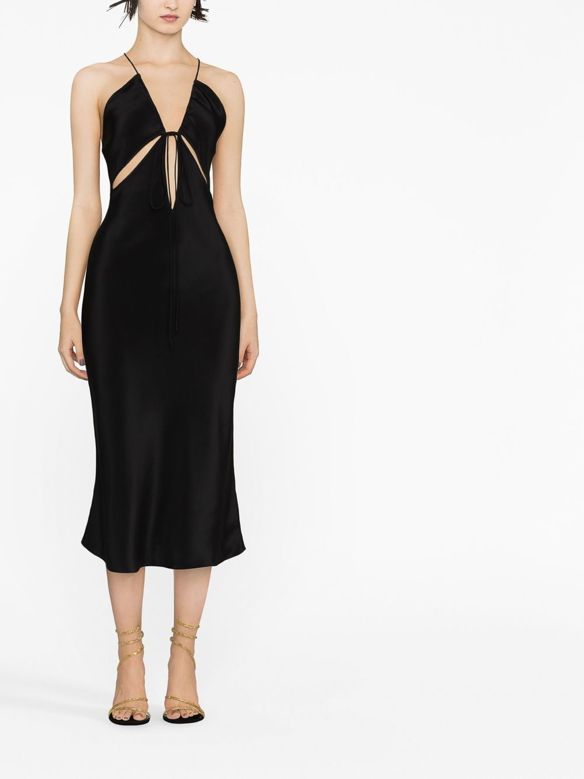 knee length dresses for ladies Be Mine Asym Dress in Sage