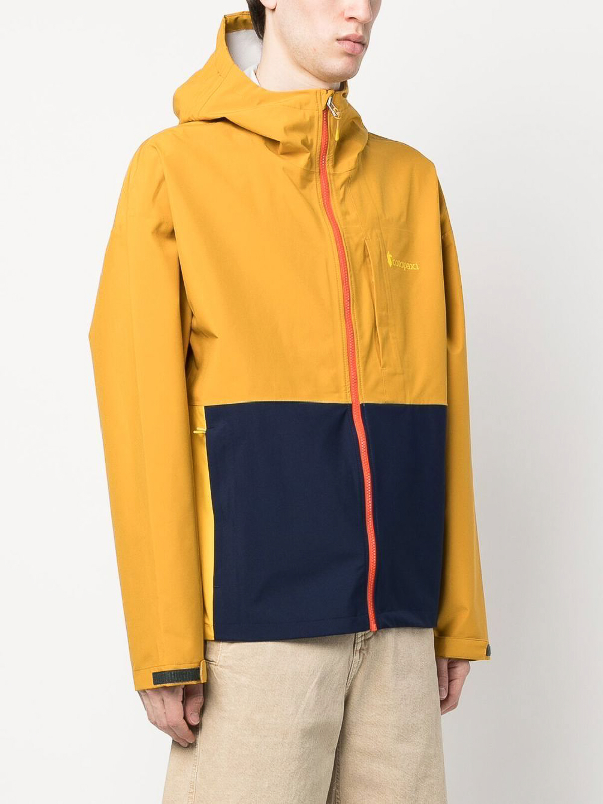 Shop Cotopaxi Cielo Rain Jacket In Yellow