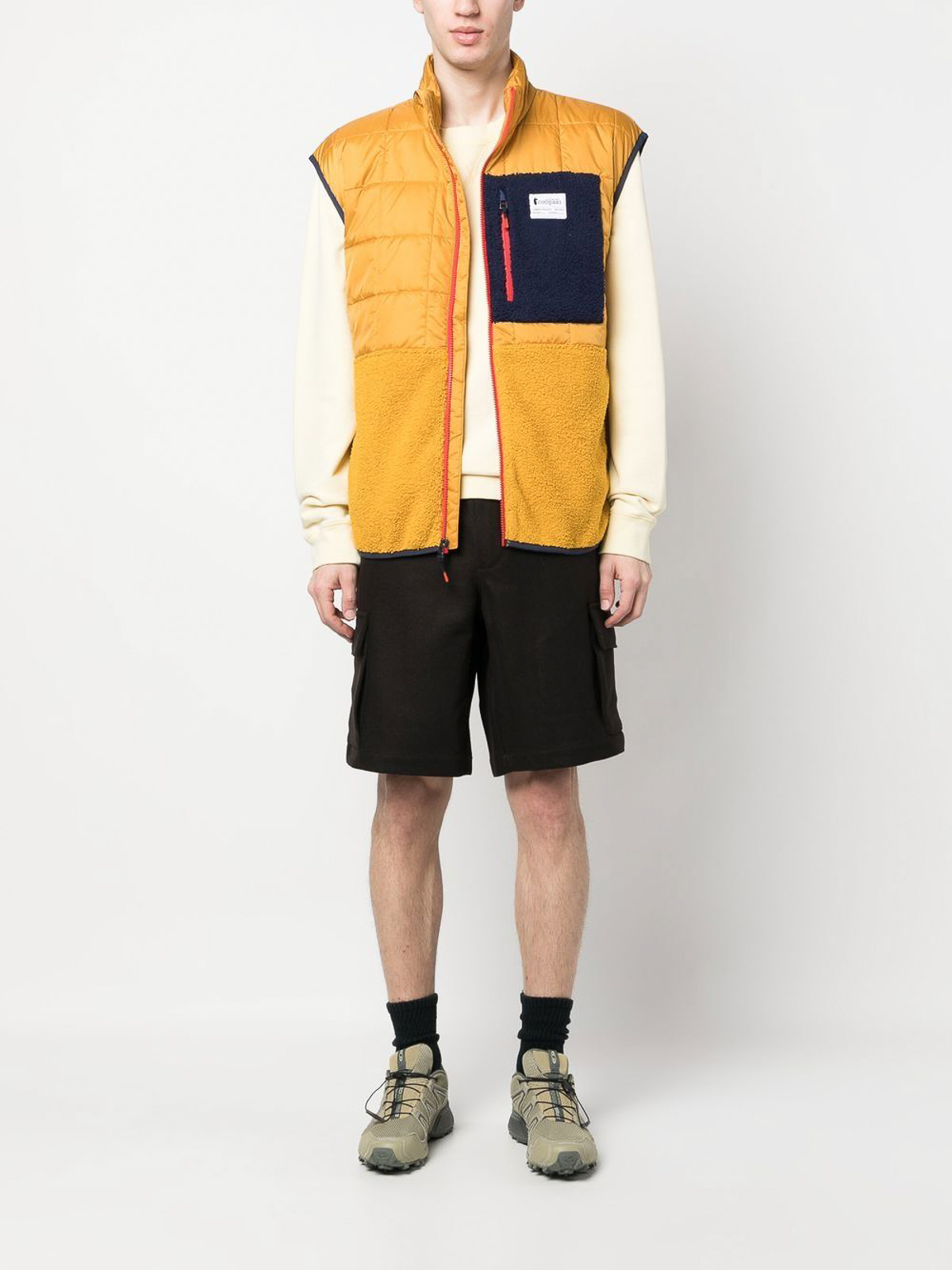 Shop Cotopaxi Trico Hybrid Vest In Yellow