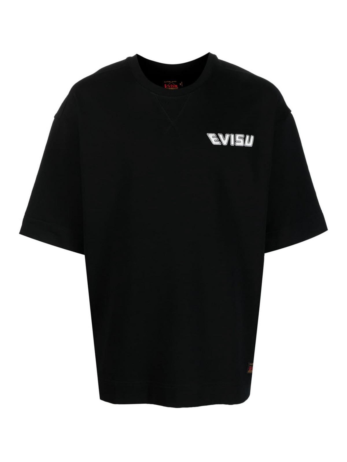 Evisu Logo t-shirt - Black - Men|2ESHTM3SW327OSCTBLACK
