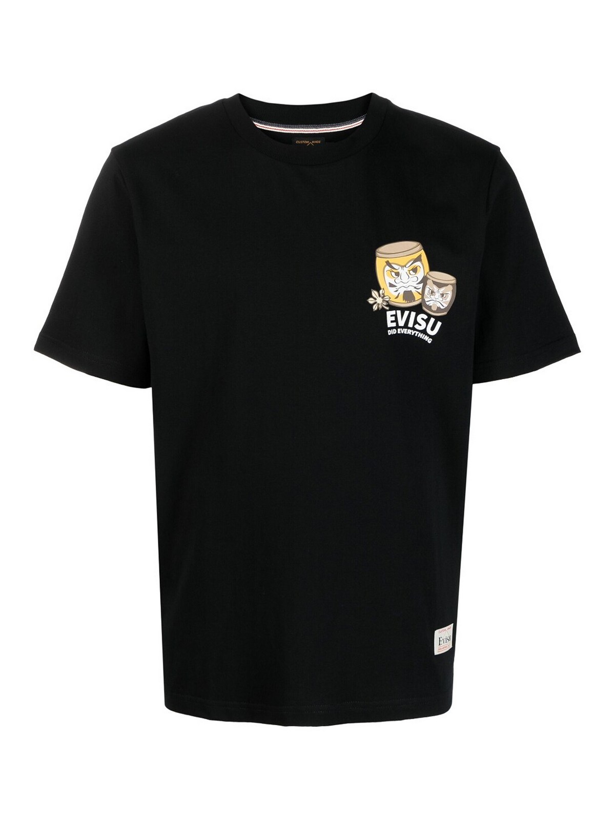 Evisu Logo t-shirt - Black - Men | 2ESHTM3TS527XXCTBLACK