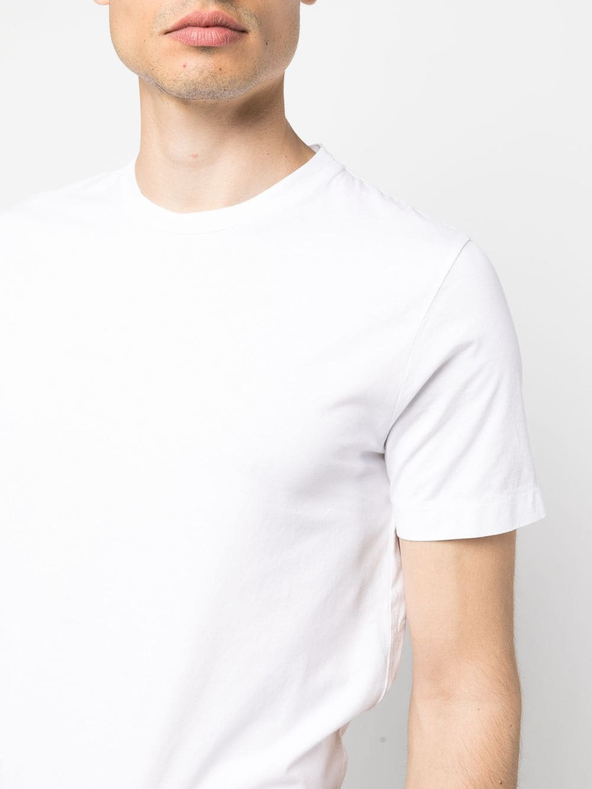 Shop Finamore 1925 Cotton T-shirt In White