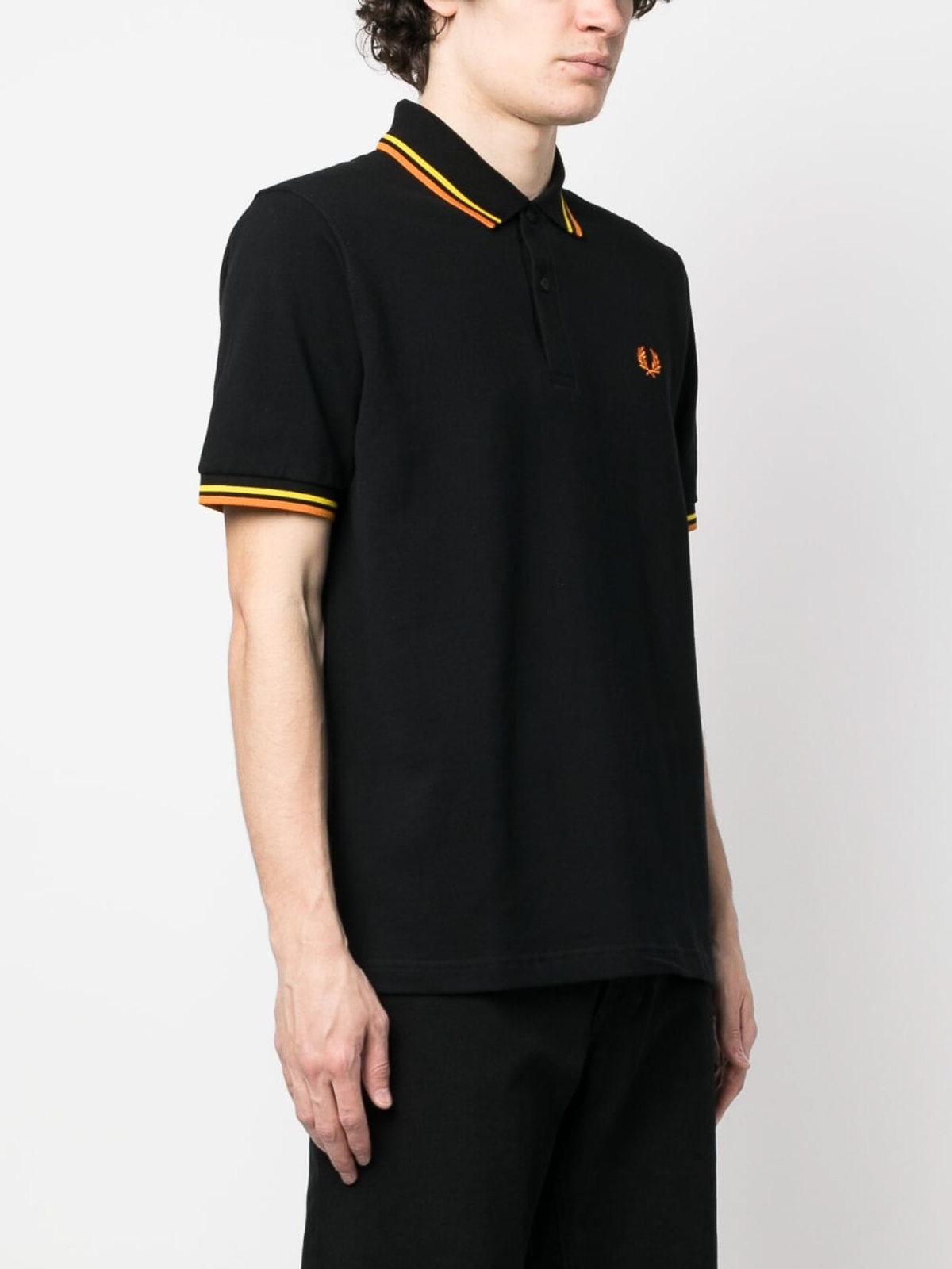 ポロシャツ Fred Perry - ポロシャツ - 黒 - M12R55