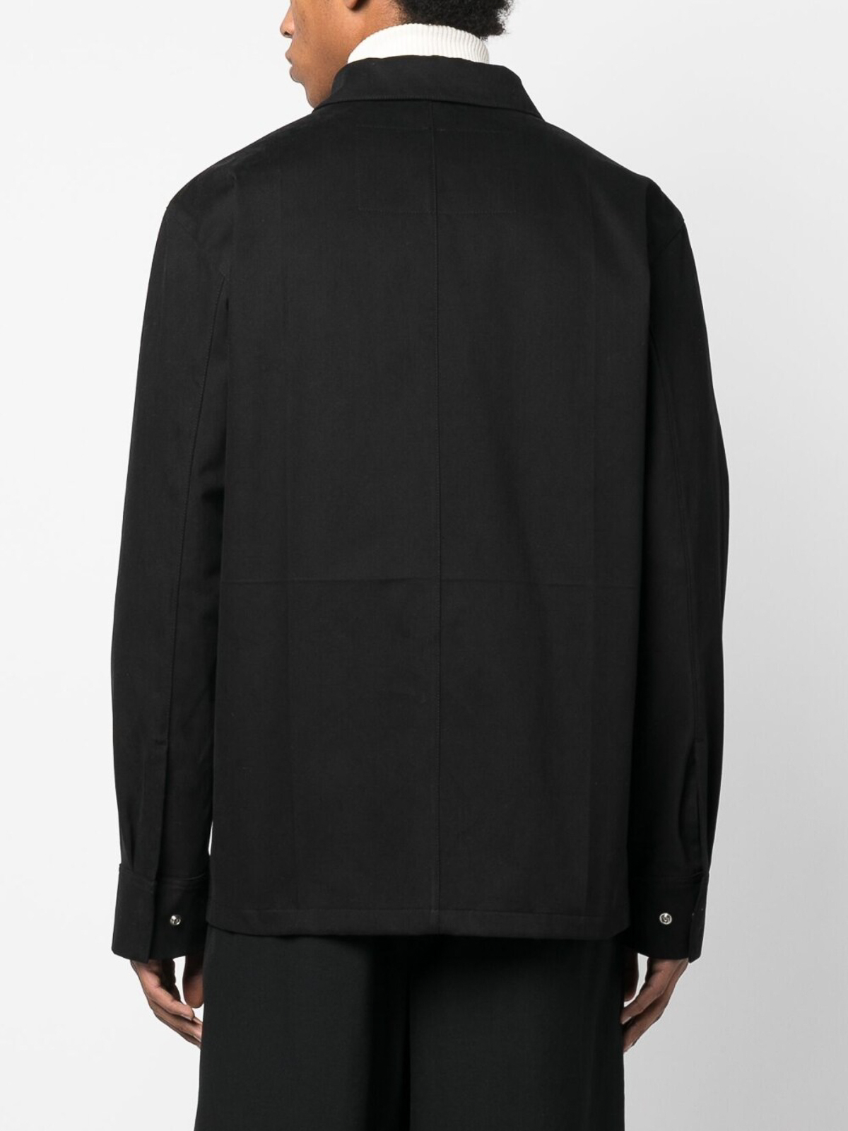 美品 Jil Sander コットンシャツ　黒 Jil Sander シャツ - 黒 - ブラック | J22BN0118J46307001