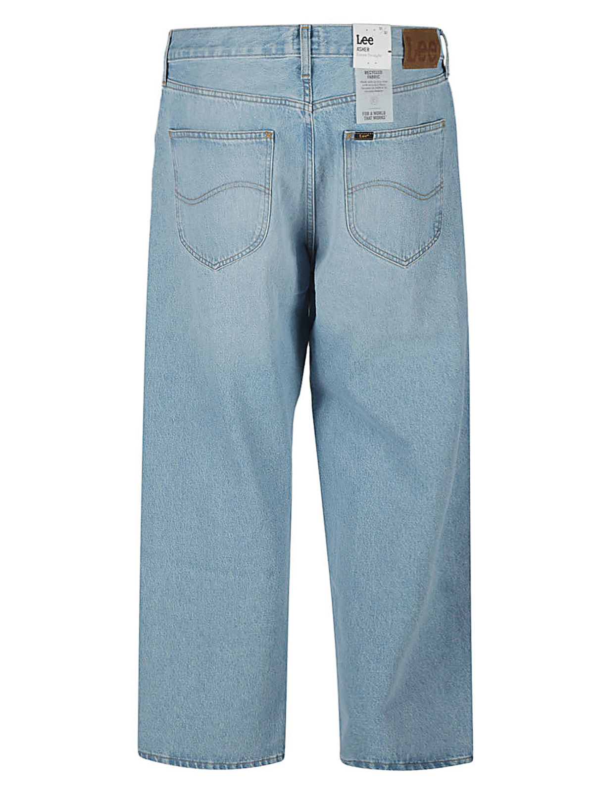 Shop Lee Organic Cotton Denim Jeans In Blue