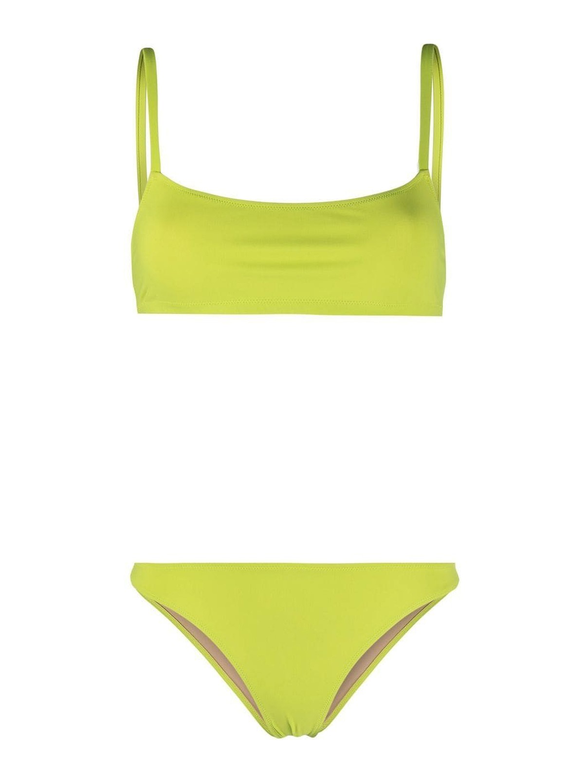 Lido Undici Low Waist Bikini In Green