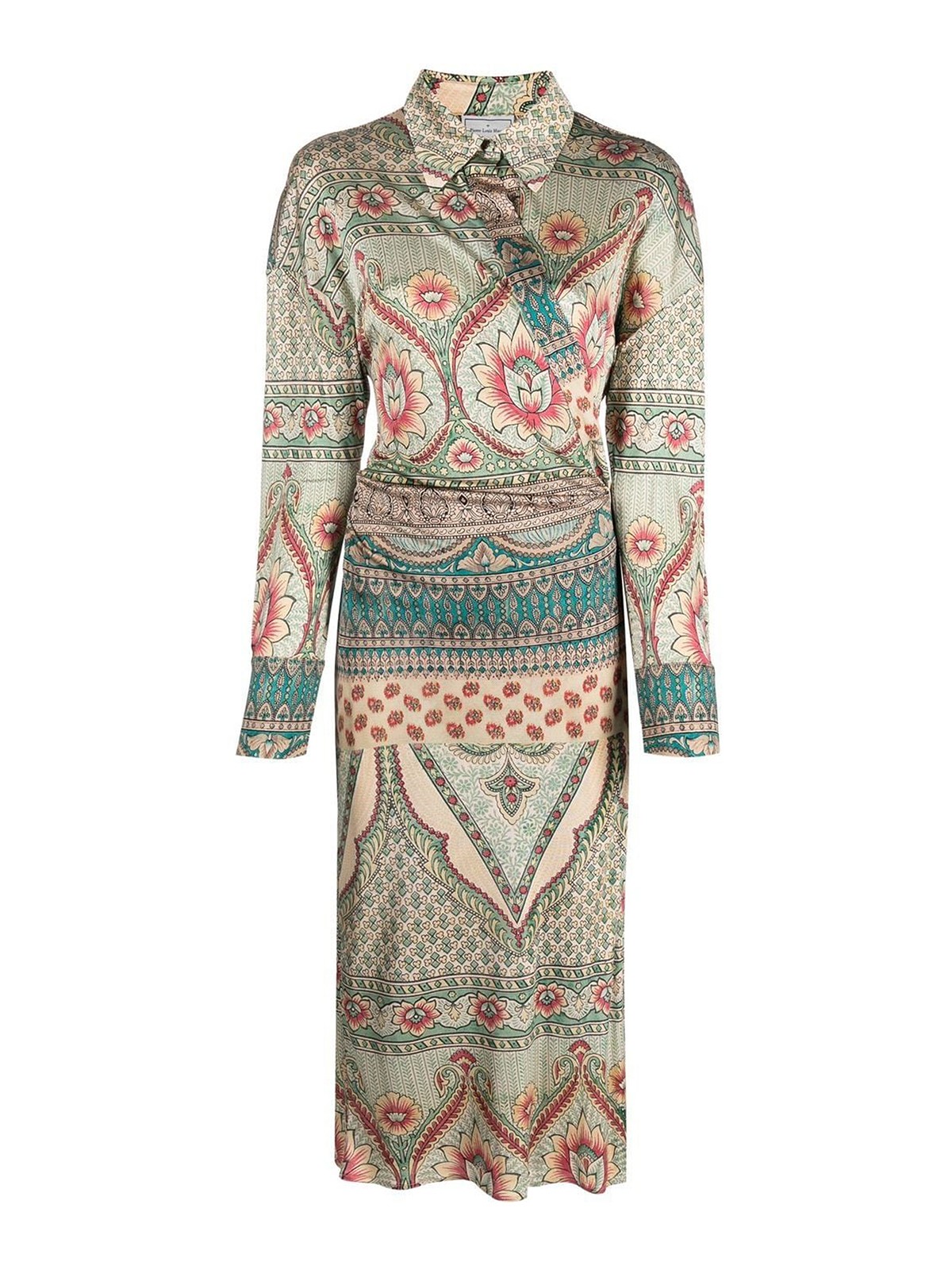 Maxi dresses Pierre-Louis Mascia - Printed silk long dress