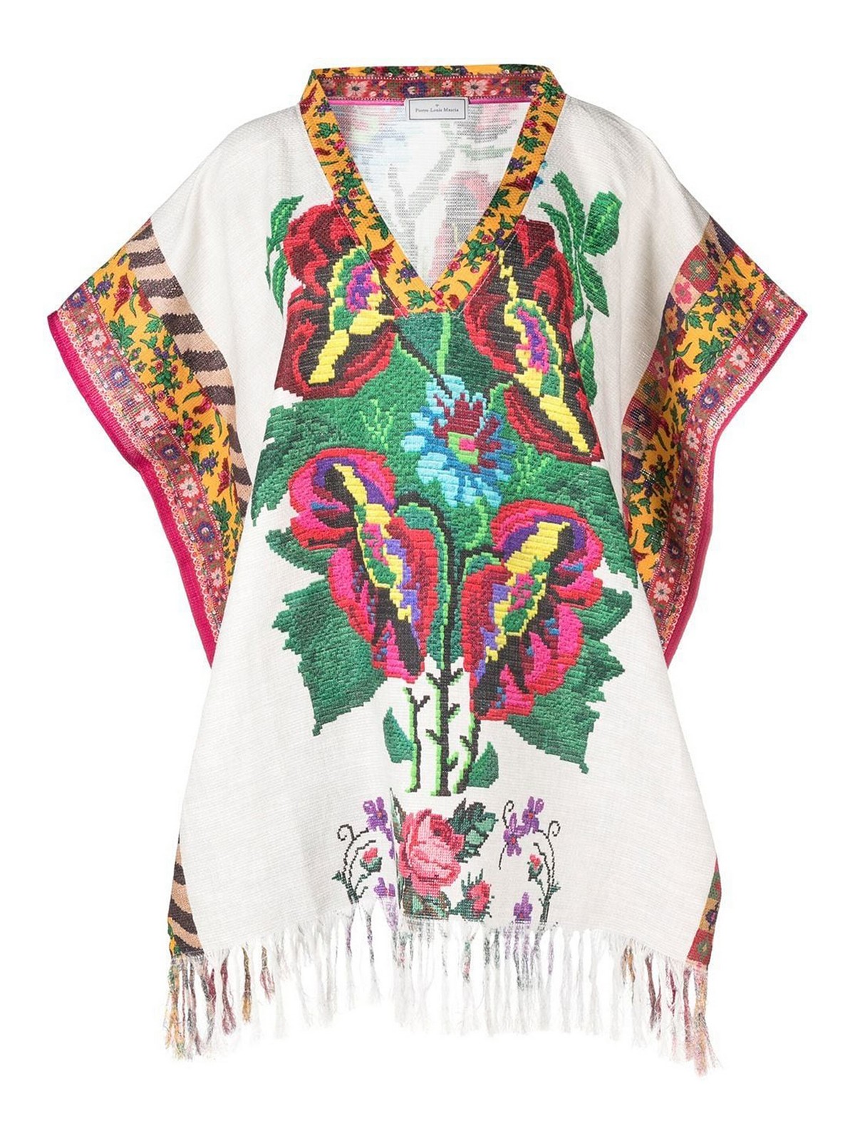 Tops & Tank tops Pierre-Louis Mascia - Printed silk short kaftan