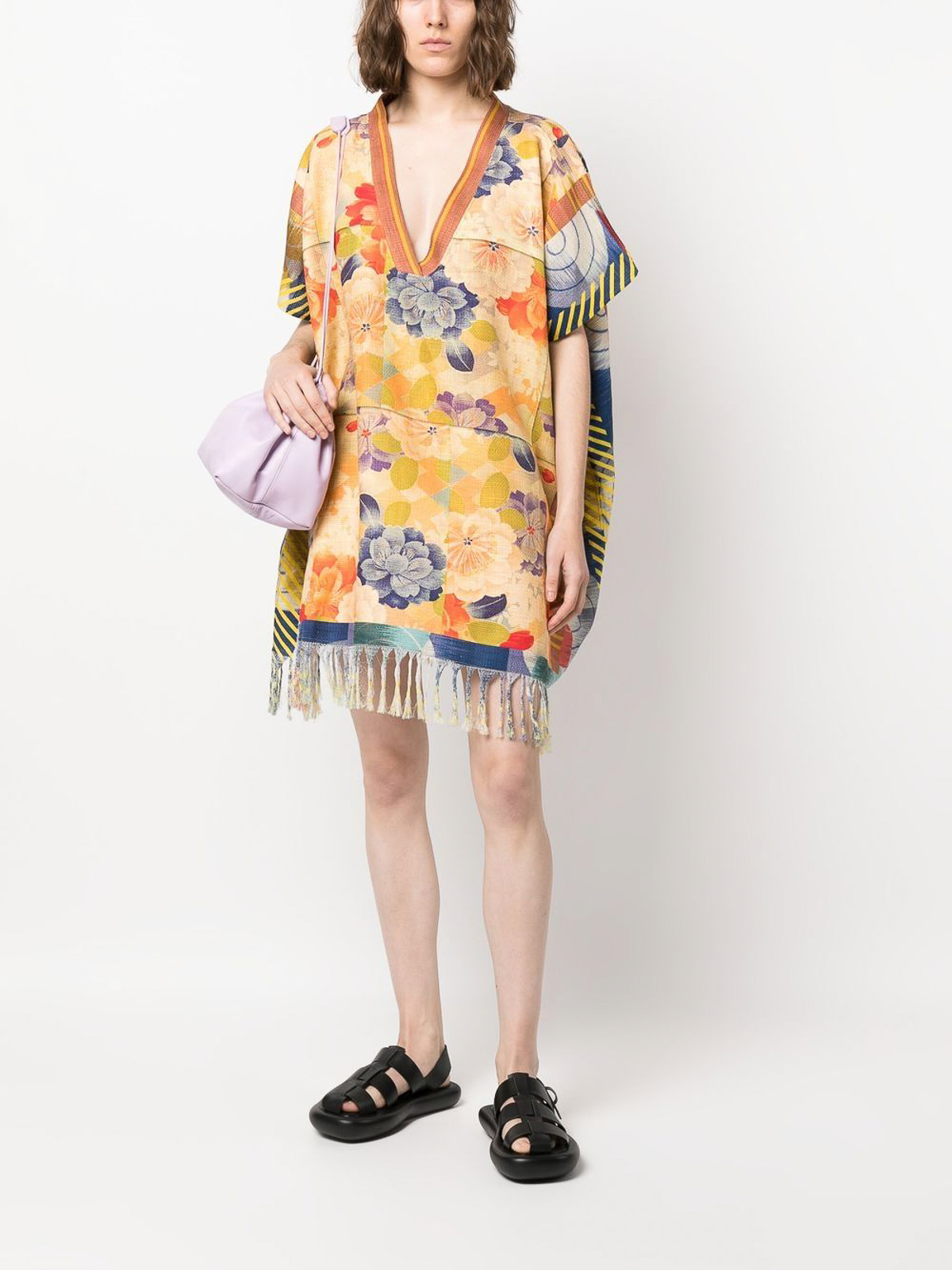 Tops & Tank tops Pierre-Louis Mascia - Printed silk short kaftan