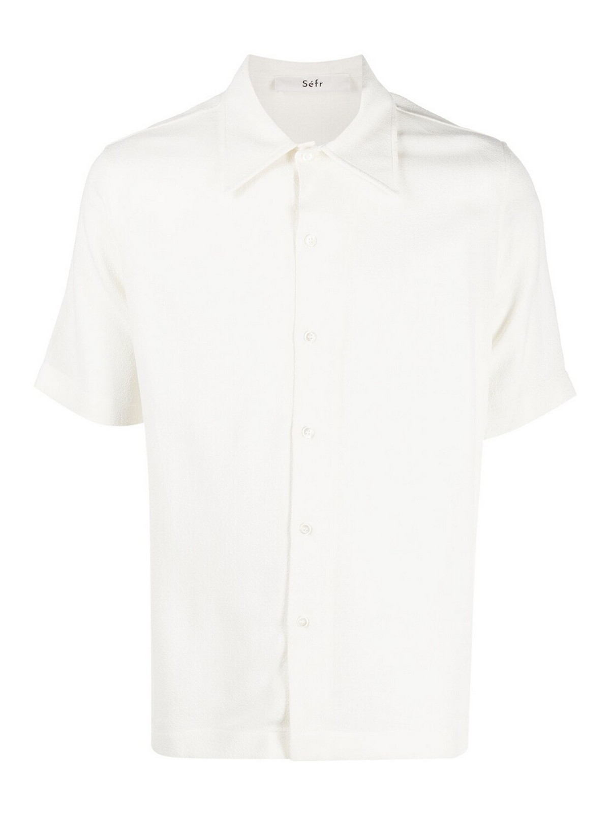 Séfr Suneham Crpe Shirt In White