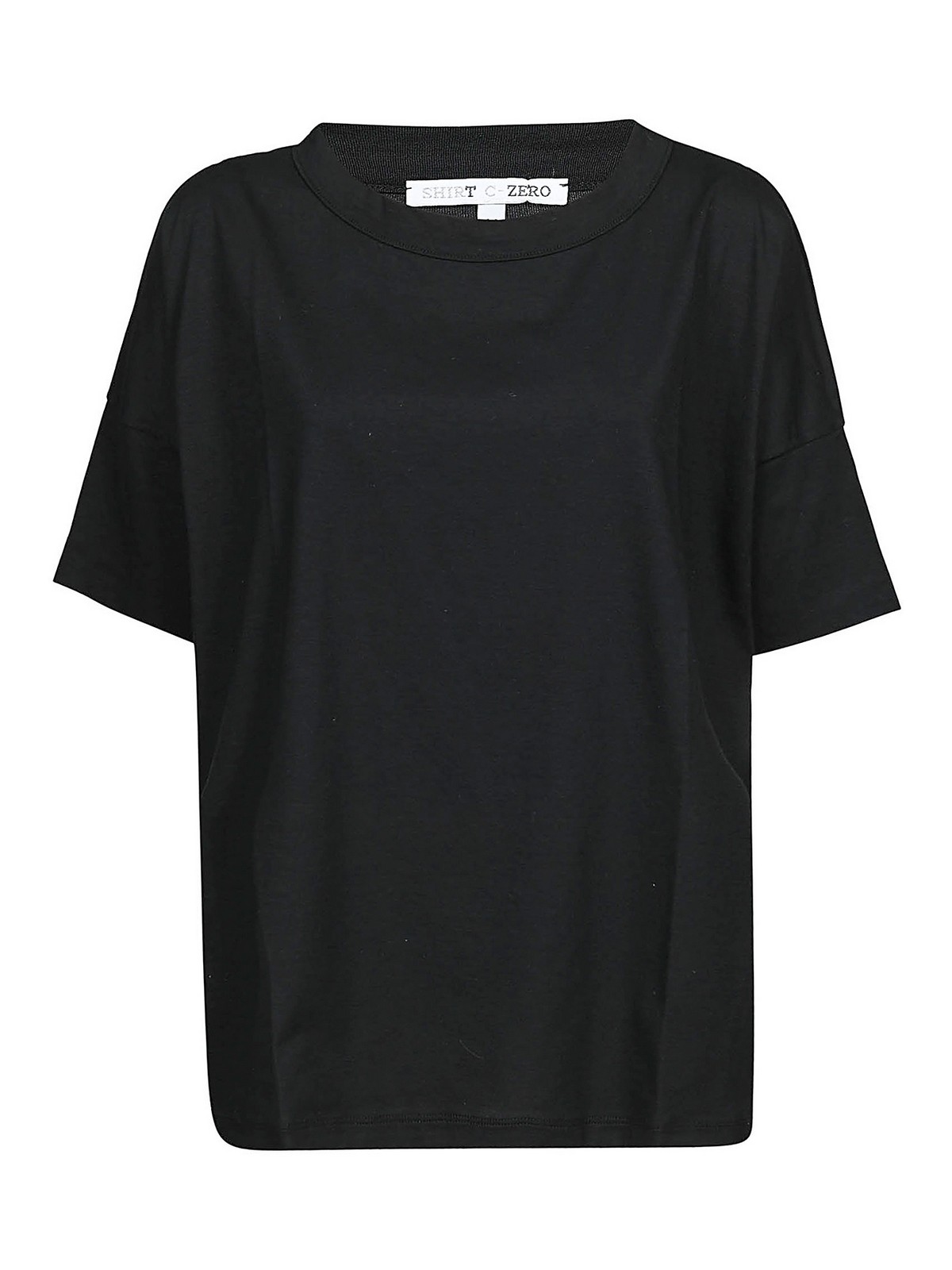 Shirt C-zero Cotton T-shirt In Black
