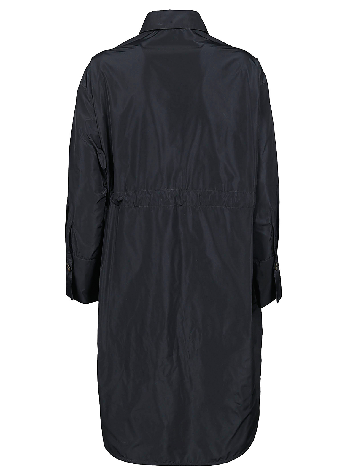 Shop Co.go Asymmetric 3/4 Sleeve Shirt In Negro