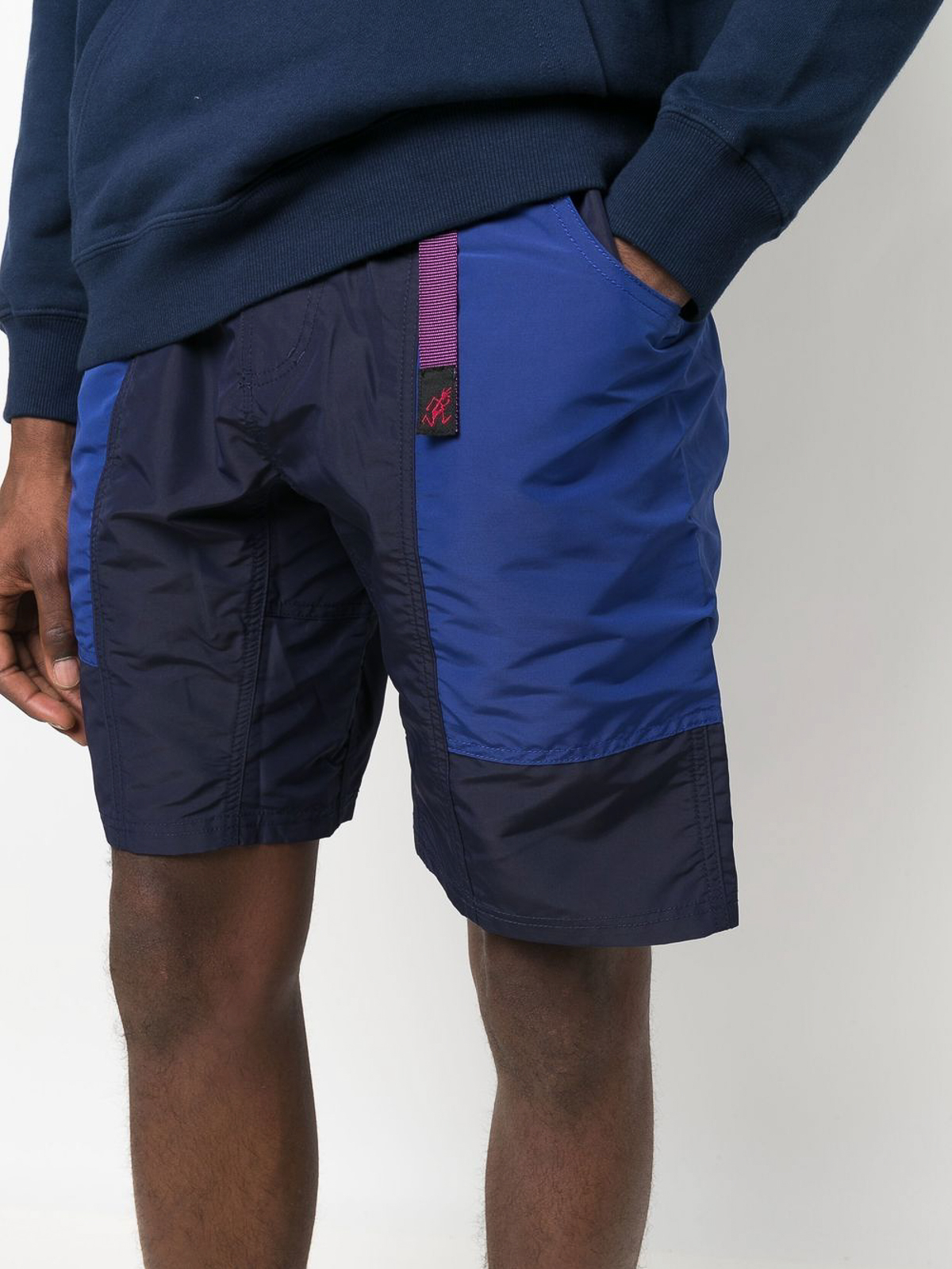 Trousers Shorts Gramicci - Cotton shell gear shorts - G2SMP025MULTIBLUE