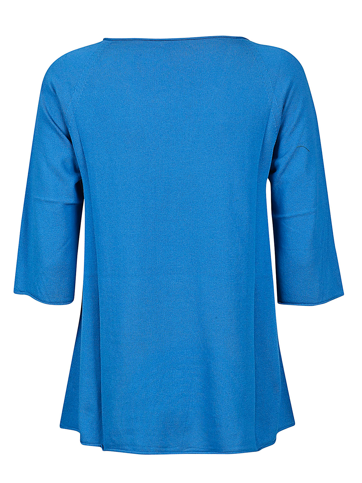 Shop Manipur Cashmere Cotton Sweater In Blue