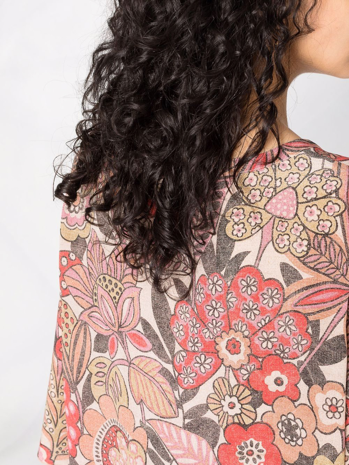 Chemise Fleurie Multicolore Macondo Bloom Style & Co - Neuve Avec étiquette, Taille 1X (plus Size), Manches Courtes