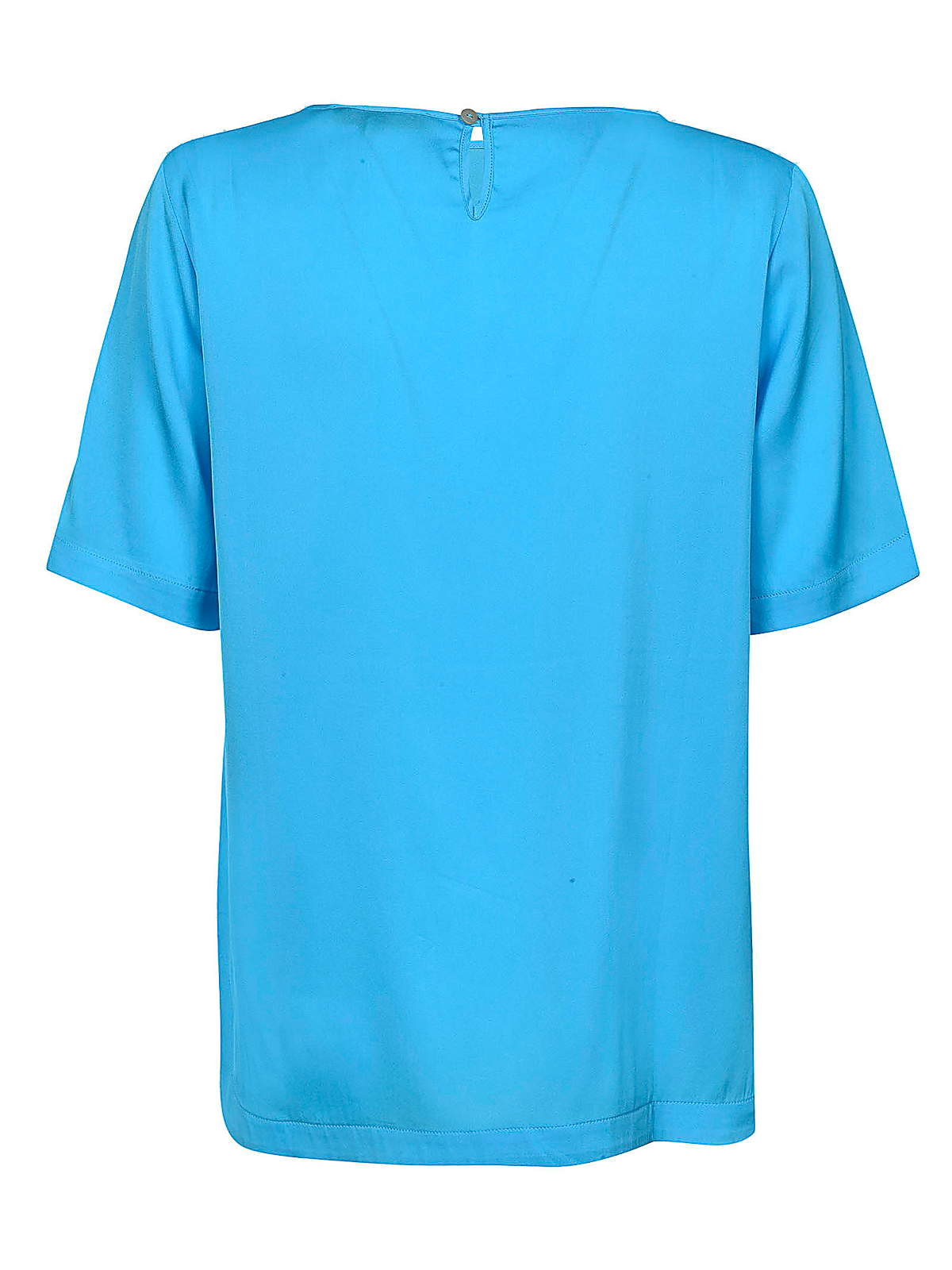 Shop Silk95five Silk T-shirt In Blue
