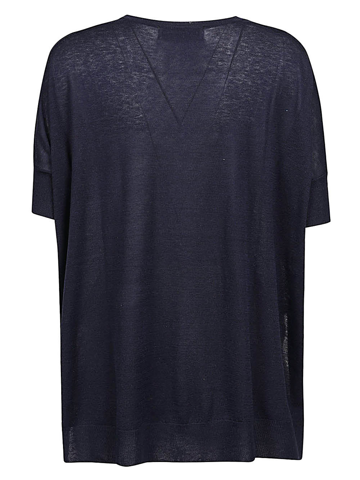 Shop Skill&genes Oversized Cotton T-shirt In Blue