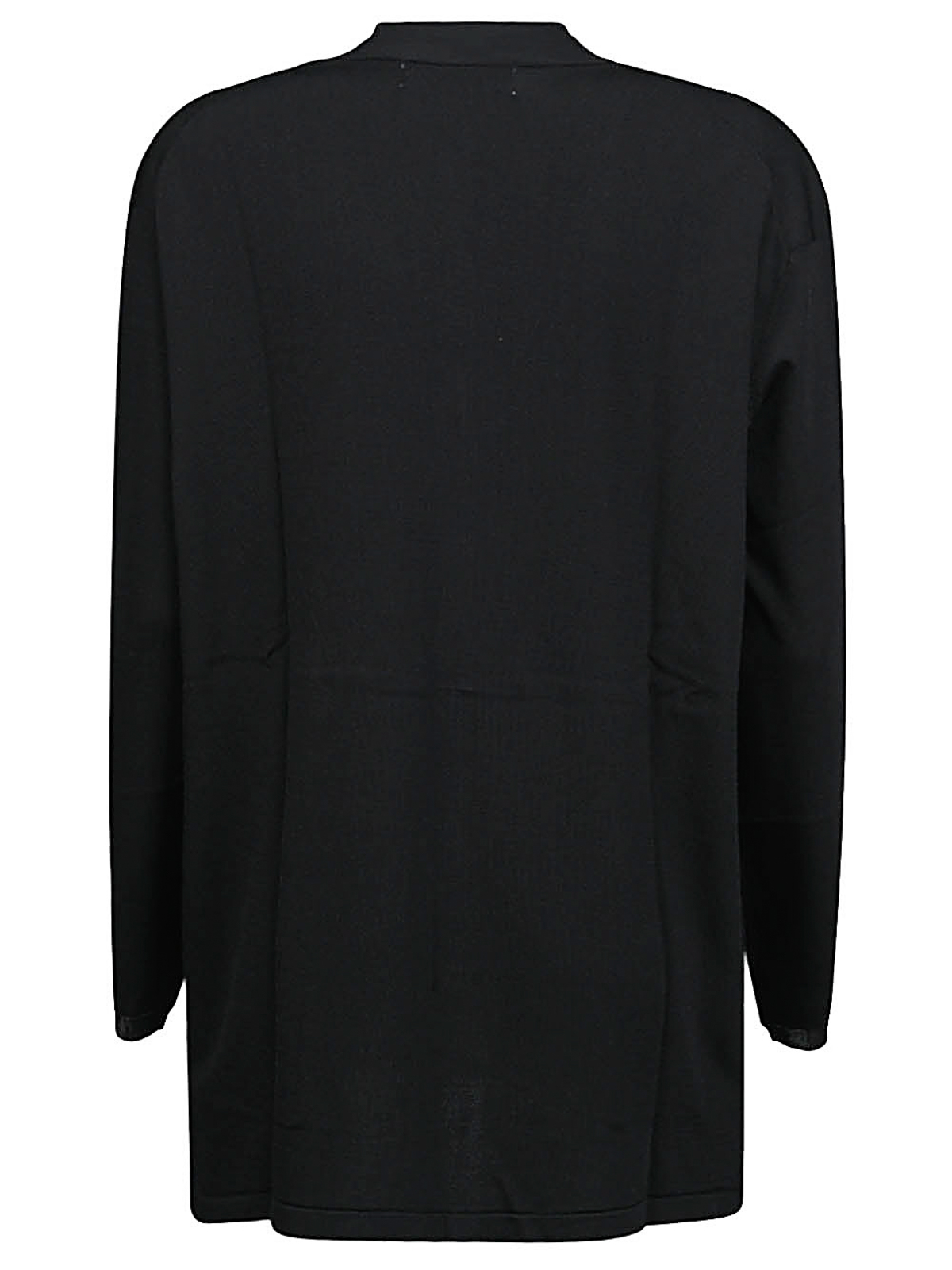 Shop Skill&genes V-necked Cardigan In Black