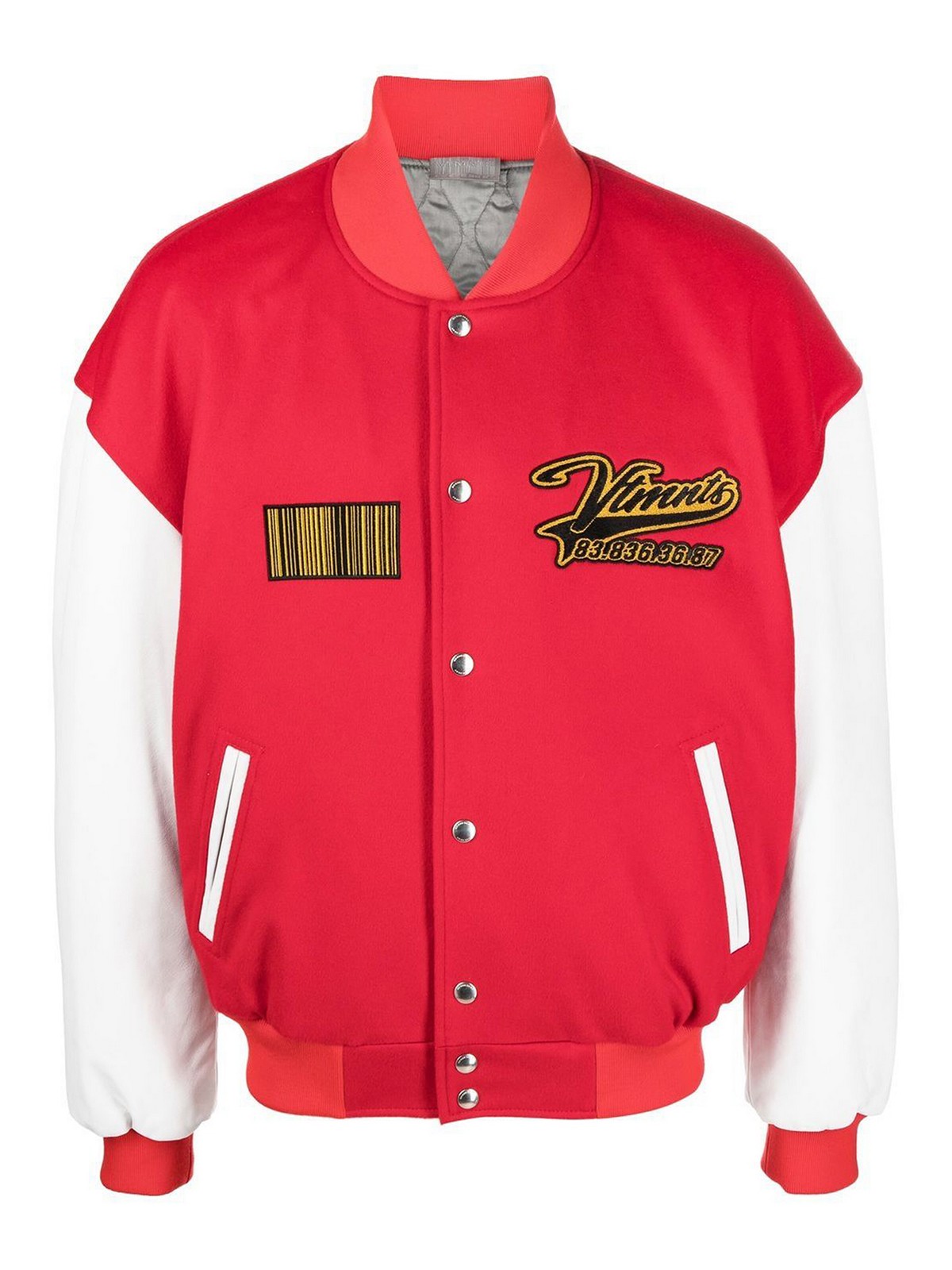 Vtmnts College Jacket In Red