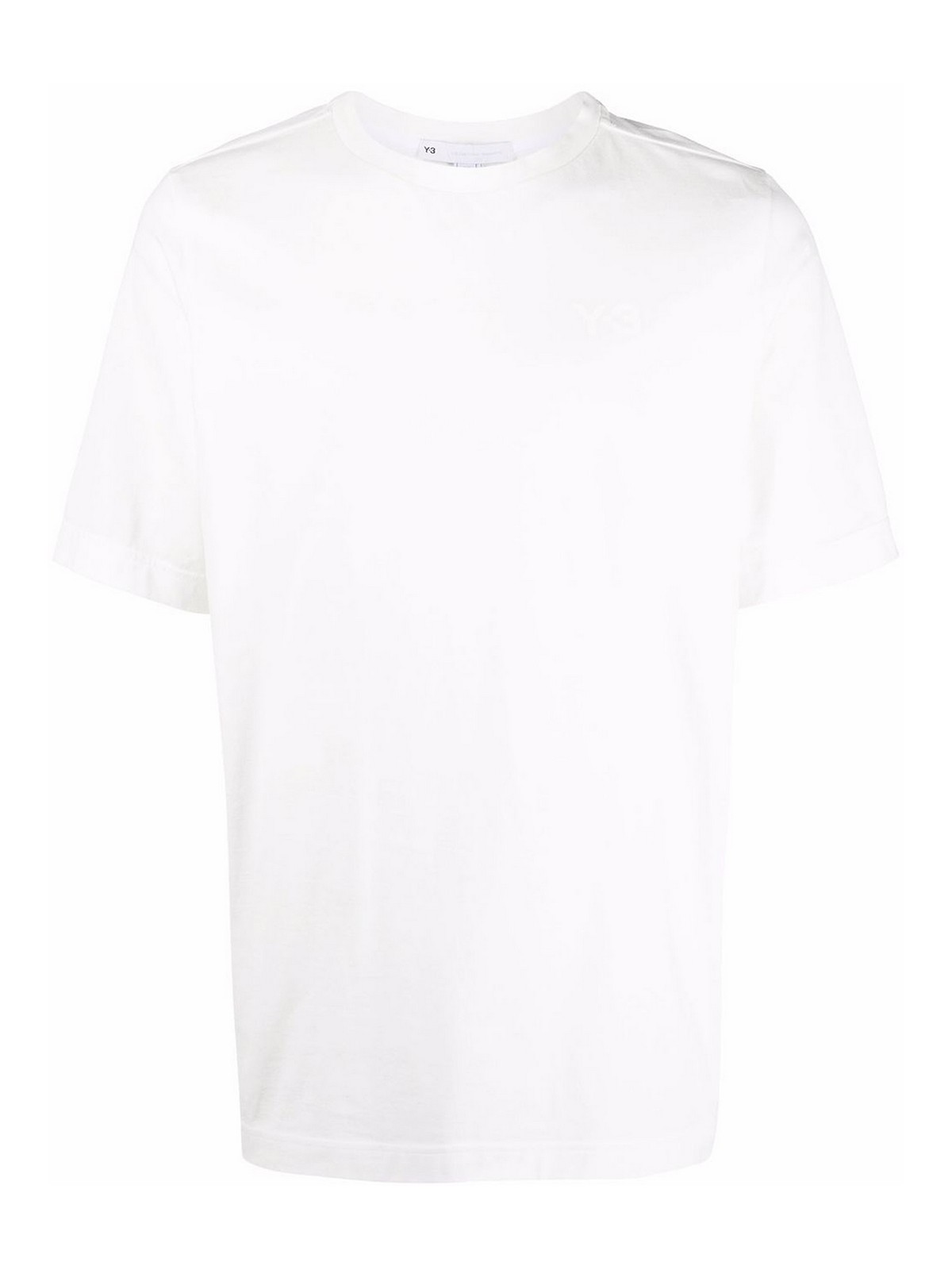 Y-3 Cotton Oversized T-shirt In White