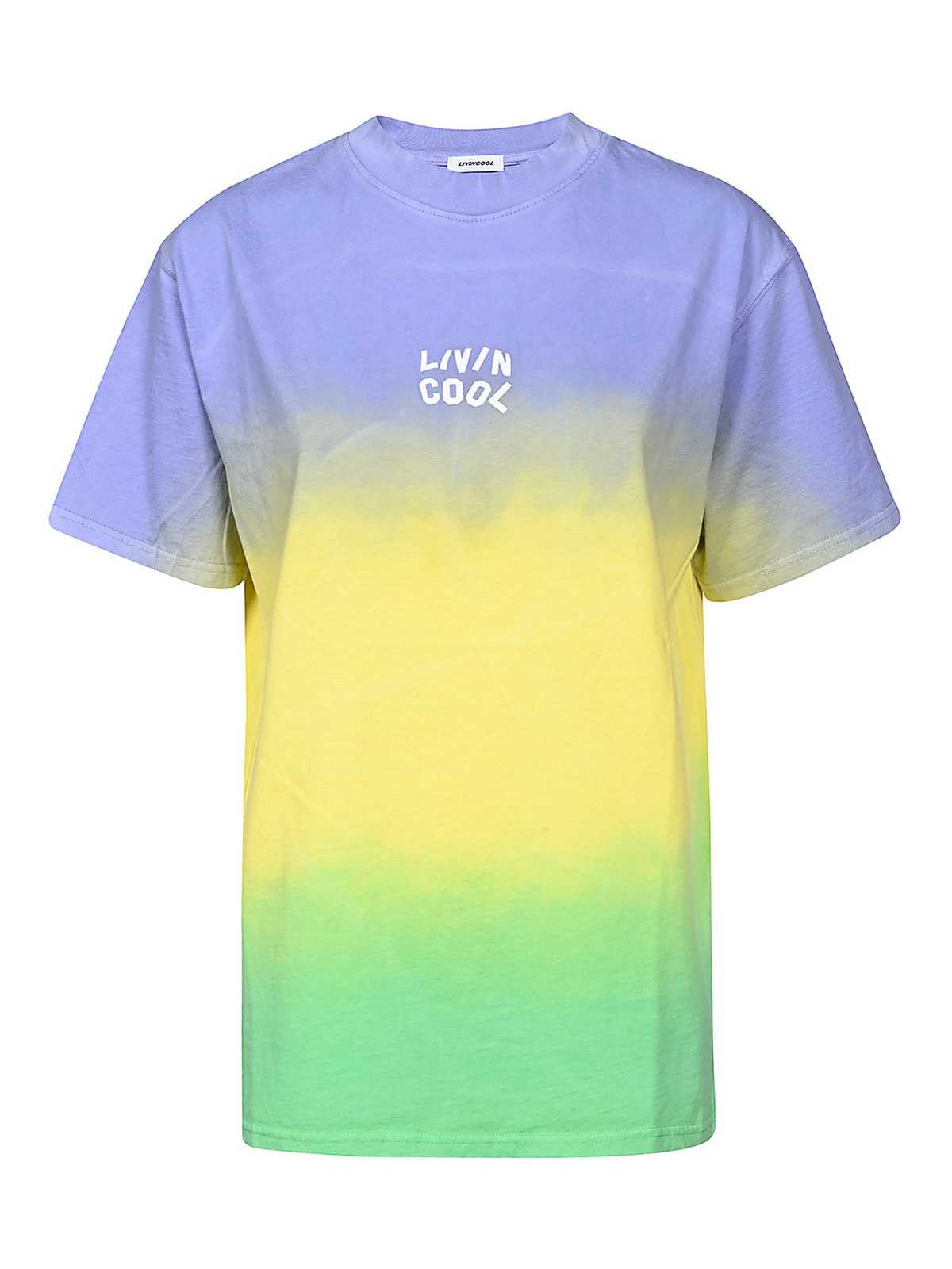 Livincool Cotton Logo T-shirt In Multicolour