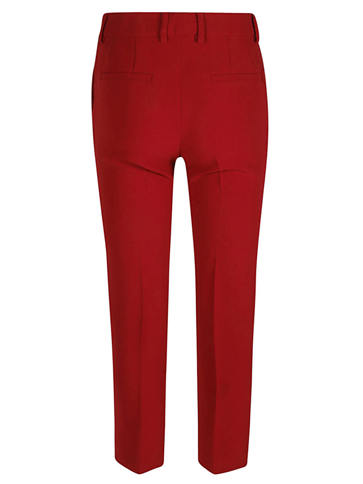 Shop Alberto Biani Pantalones Casuales Rojos In Red