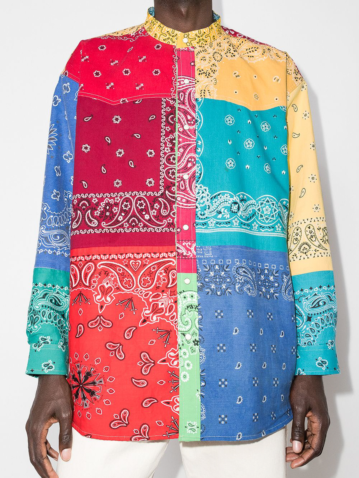 Shop Children Of The Discordance Camisa - Multicolor In Multicolour