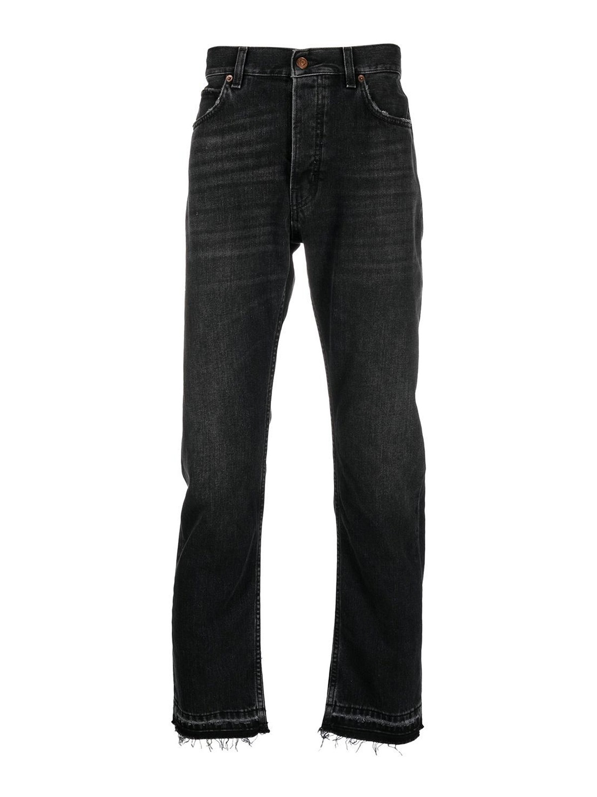 Shop Haikure Regular Fit Denim Jeans In Black