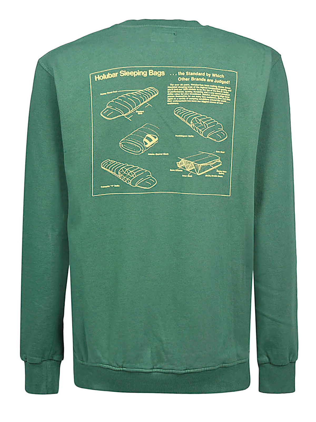 Shop Holubar Logo Crewneck Sweatshirt In Green
