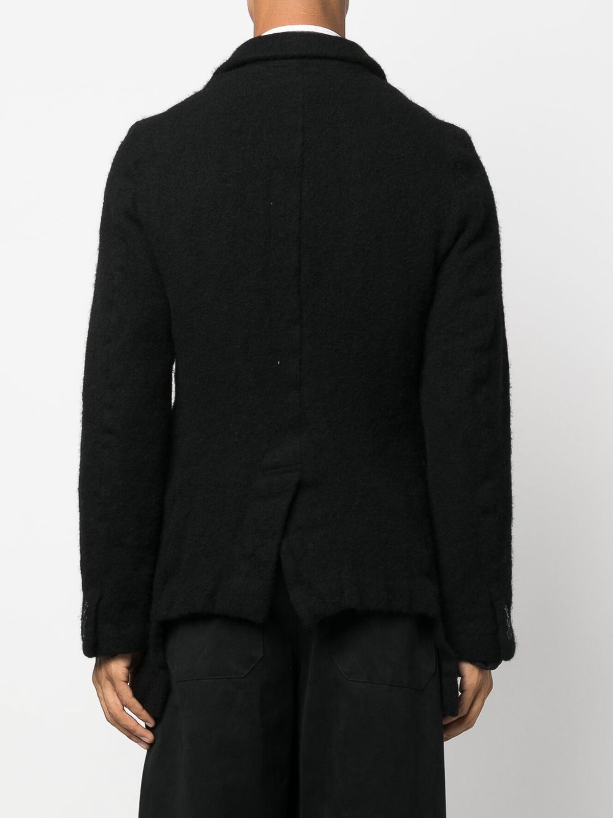 コート COMME DES GARCONS WOOL DOUBLE-BREASTED COAT Comme Des Garcons Hommes Plus Single breasted wool jacket