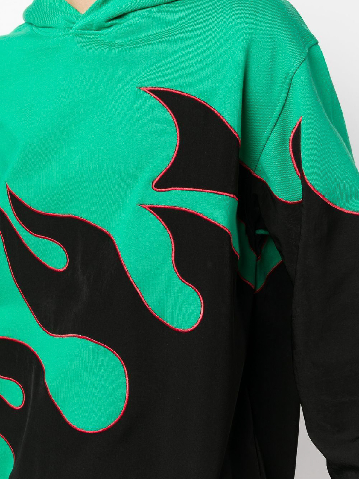 Shop Just Don Sudadera - Verde In Green