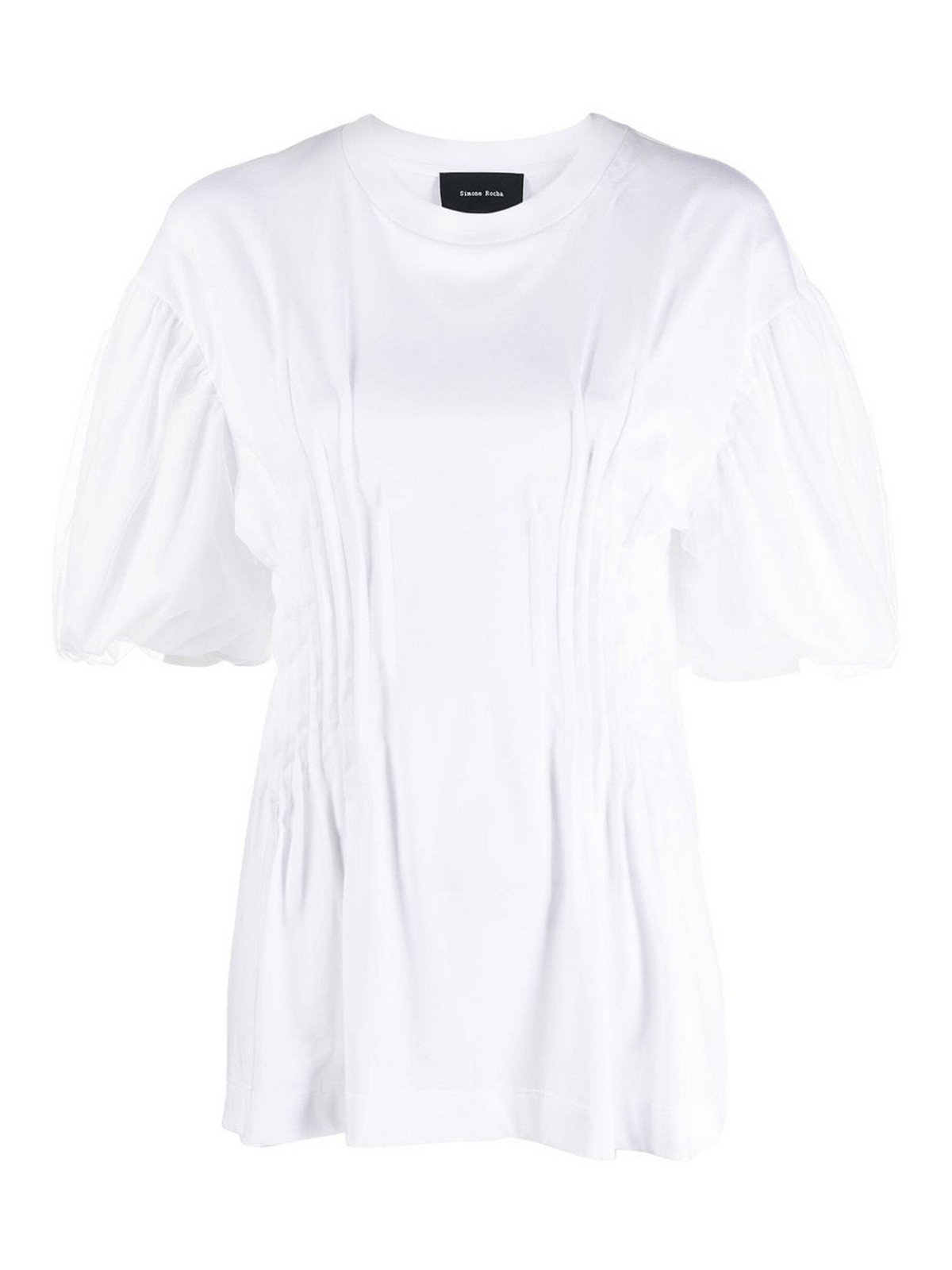 Simone Rocha Tシャツ - 白 - ホワイト|TS3390553WHITE