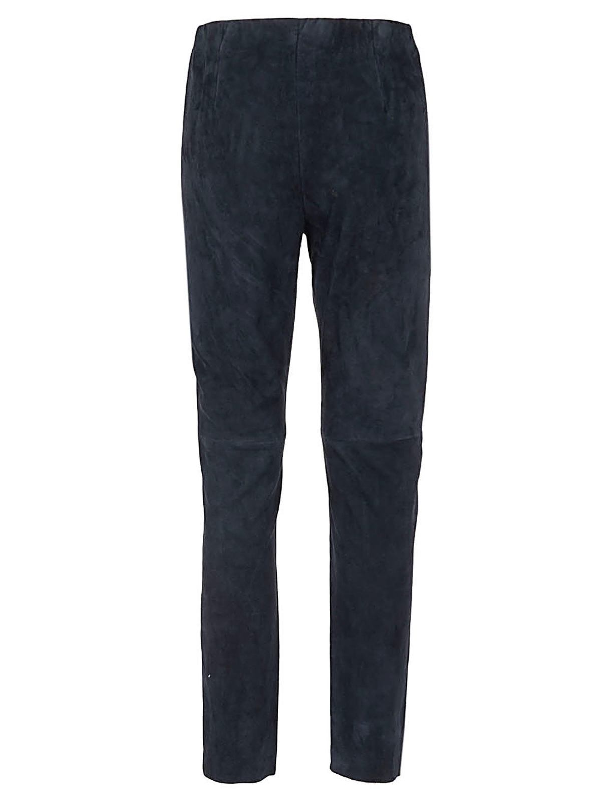 Slim Fit Suede Trousers