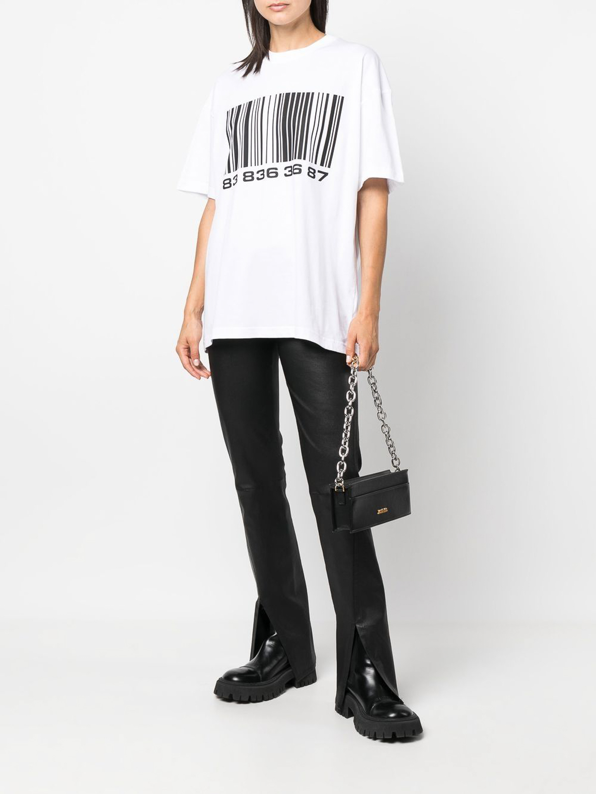 Vtmnts Tシャツ - 白 - ホワイト | VL14TR160WBARCODEWHITE Vtmnts Tシャツ - 白 - ホワイト | VL14TR160WBARCODEWHITE