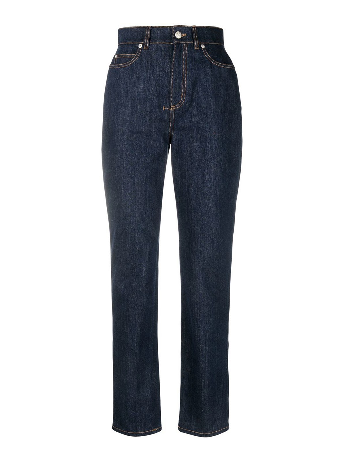 Alexander Mcqueen ストレートジーンズ - ブルー|687420QMAB44147