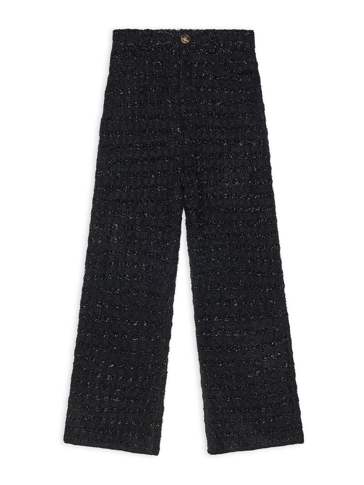Shop Balenciaga Wool Baggy Trousers In Negro